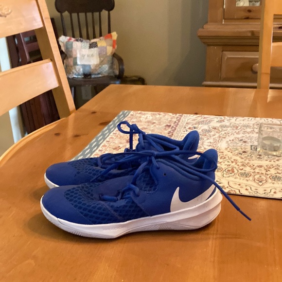 - Blue Nike volleyball shoes - Picture 1 of 2